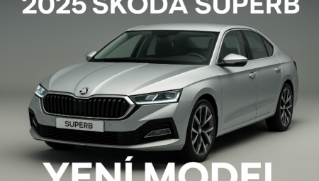 2025 Skoda Superb Tanıtıldı: Yeni Kasa Tasarım, Mild Hybrid Motorlar ve Artan Konfor Seviyesi